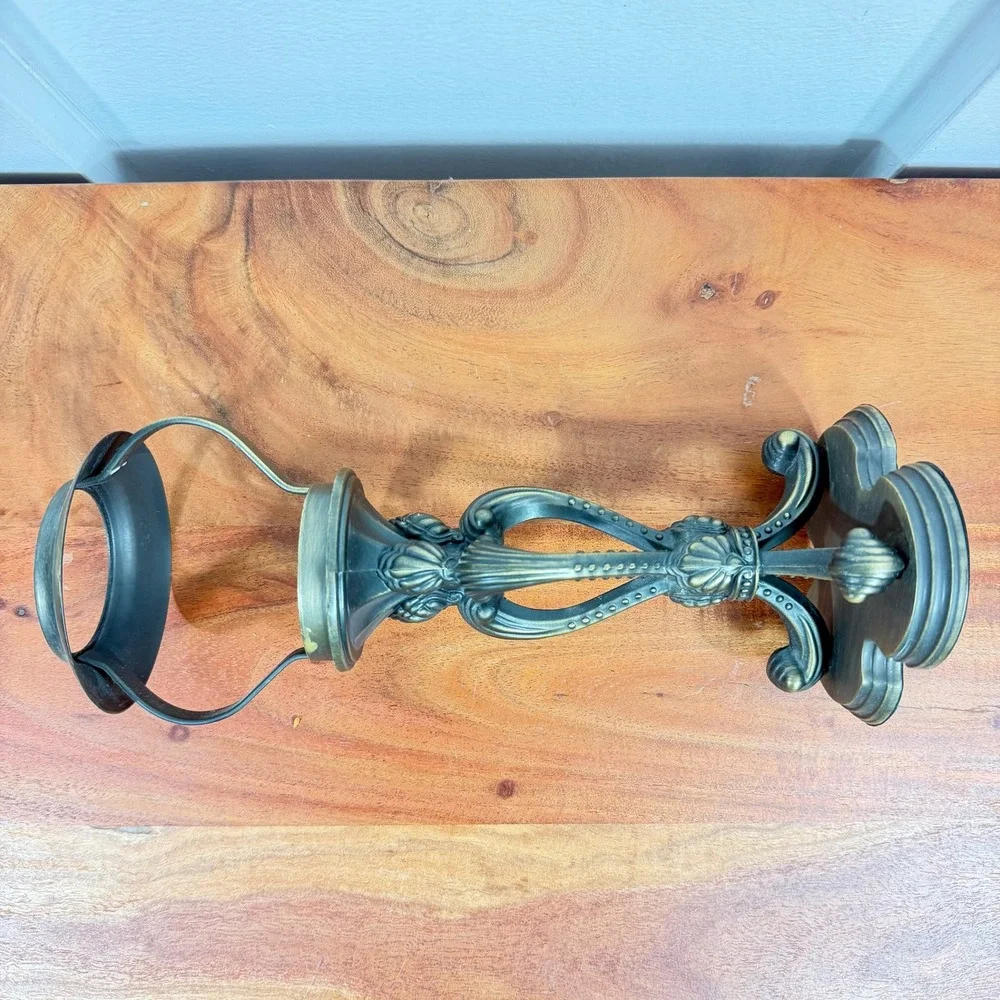 PartyLite Pillar Tealite Votive Candle Holder Metal Country Farmhouse 10 1/2" H - Picture 5 of 7